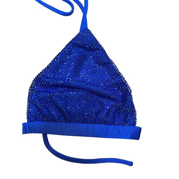 Dahlo Sequin Triangle Top, NWT large - Picture 6 of 9